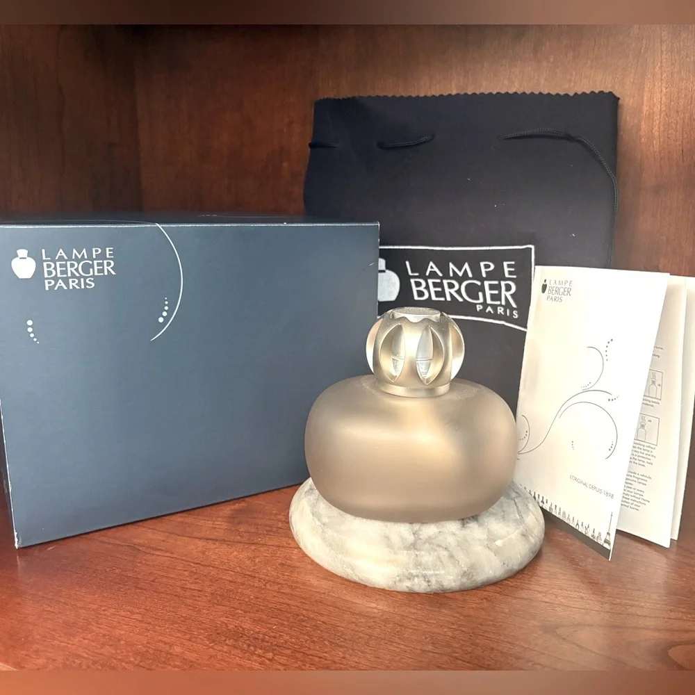 Lampe Berger Paris Frosted Glass Diffuser NWT❣️